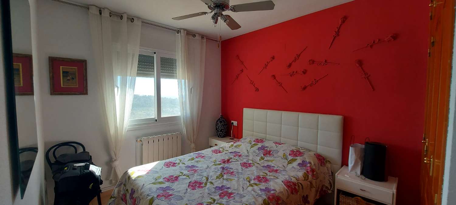 Pool area in villa for sale in Calpe