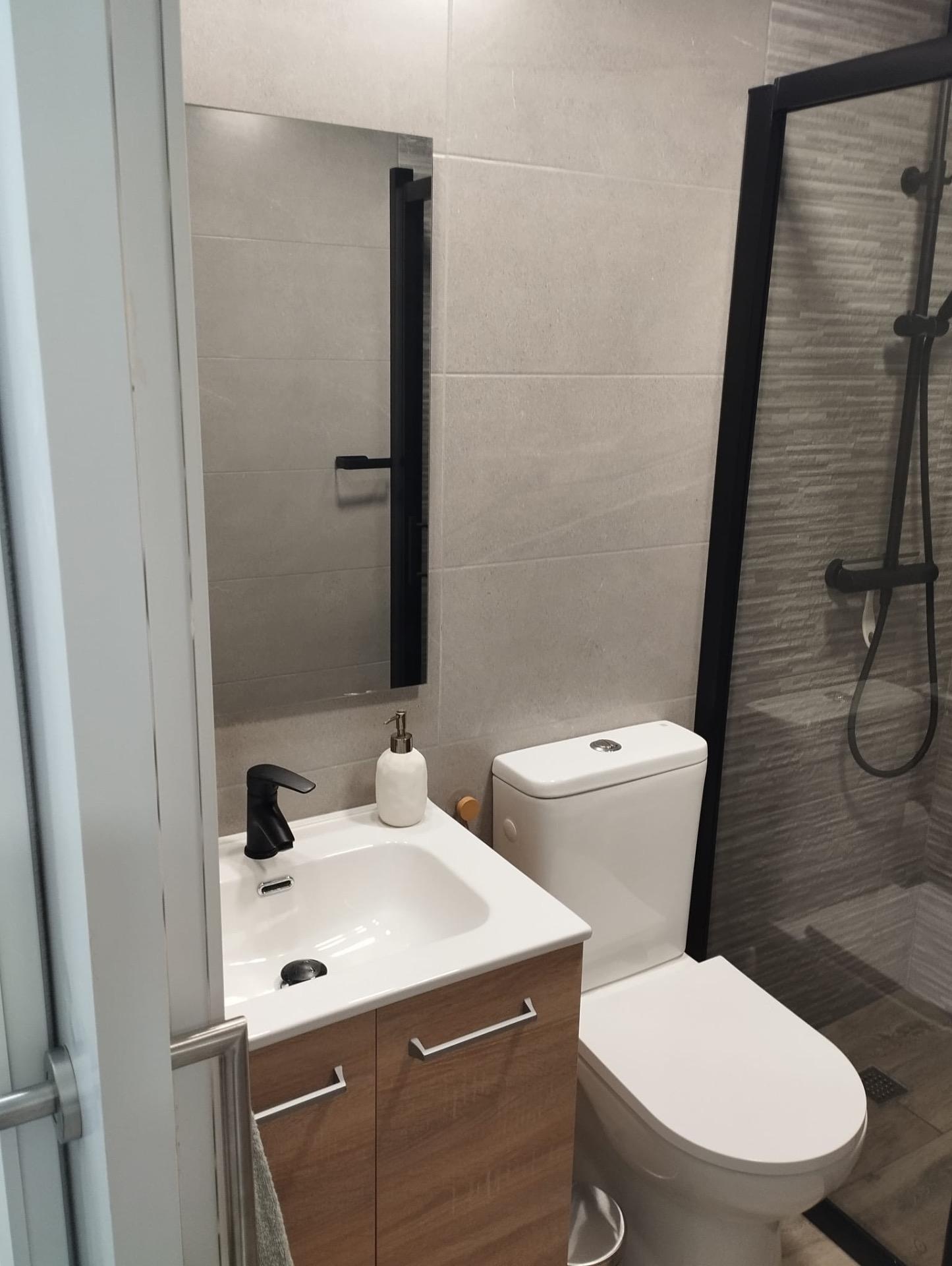 Pool area in apartment for sale in Guardamar del Segura
