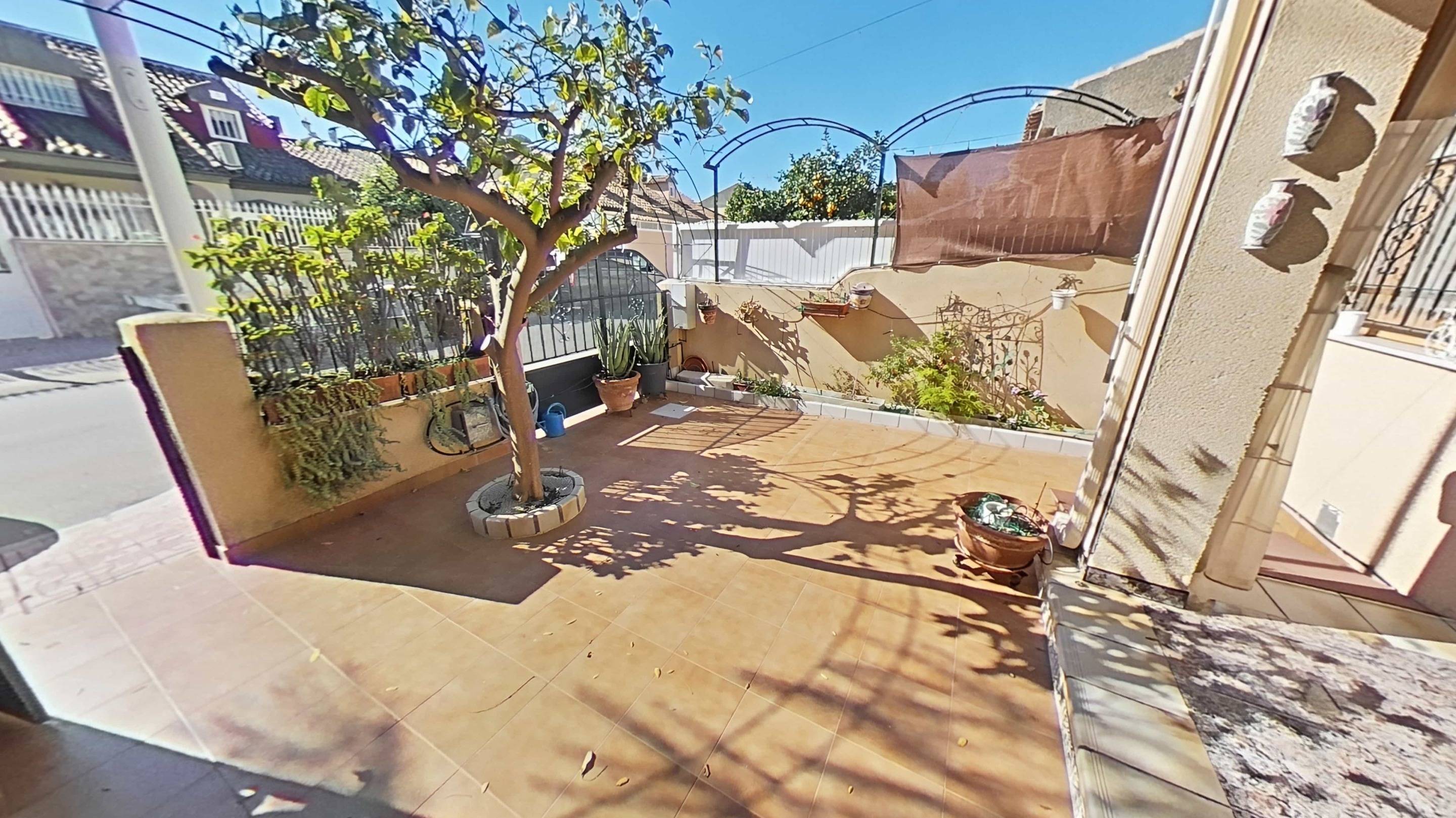Garden in terraced for sale in Santiago de la Ribera