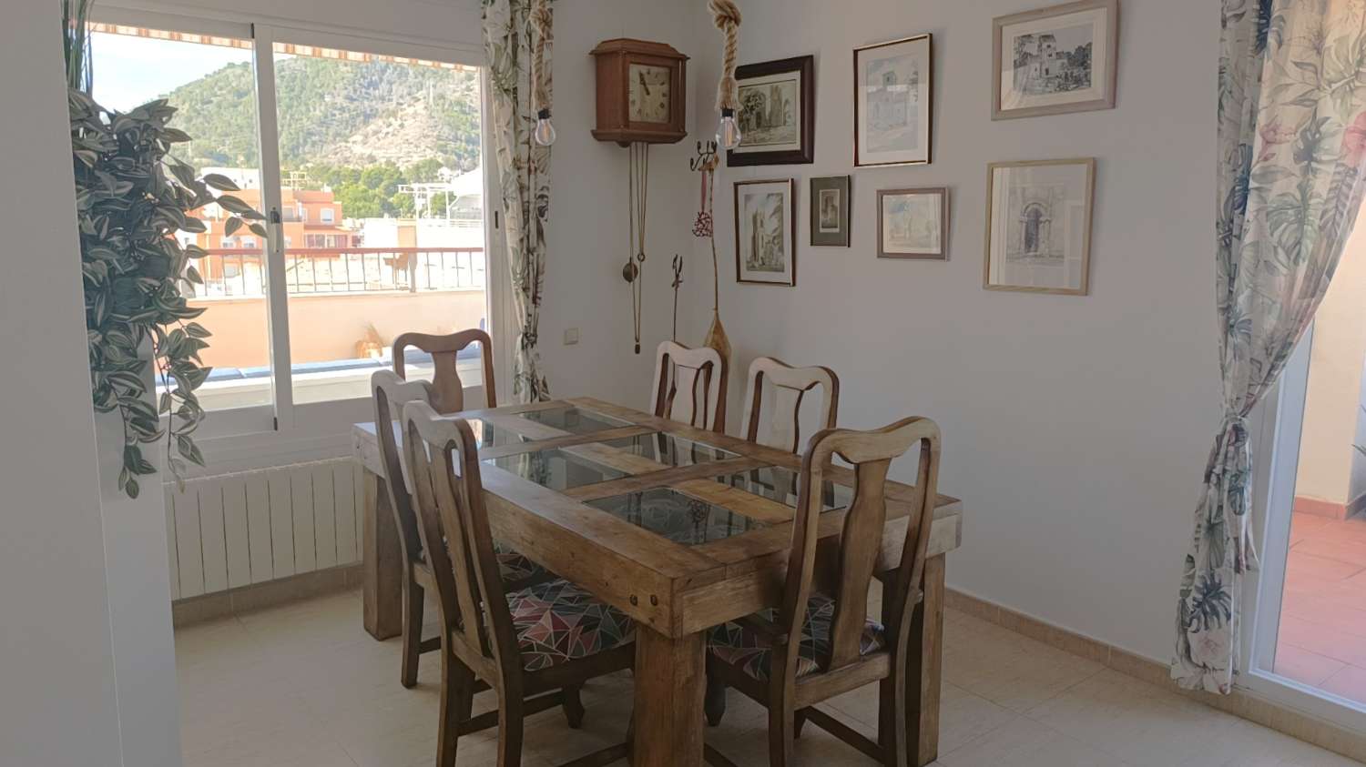Dining area in apartment for sale in Calpe