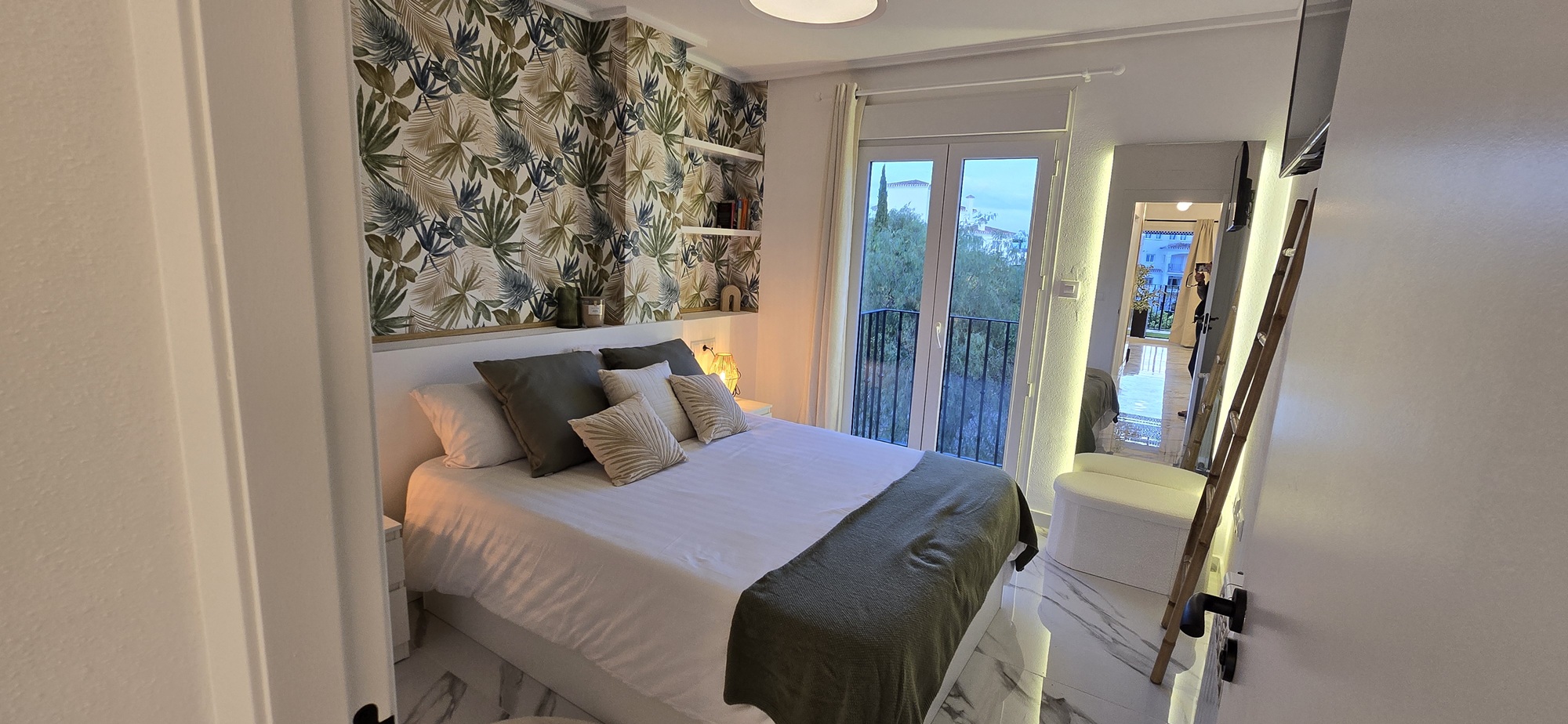 Living room in apartment for sale in Hacienda Riquelme Golf Resort