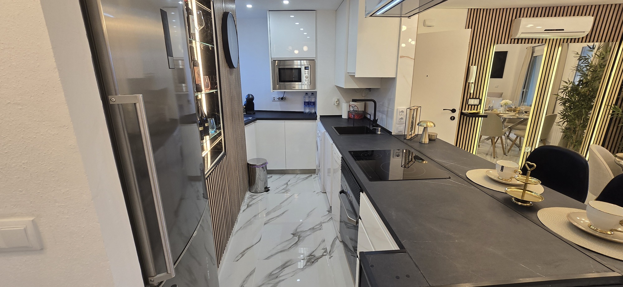 Kitchen in apartment for sale in Hacienda Riquelme Golf Resort