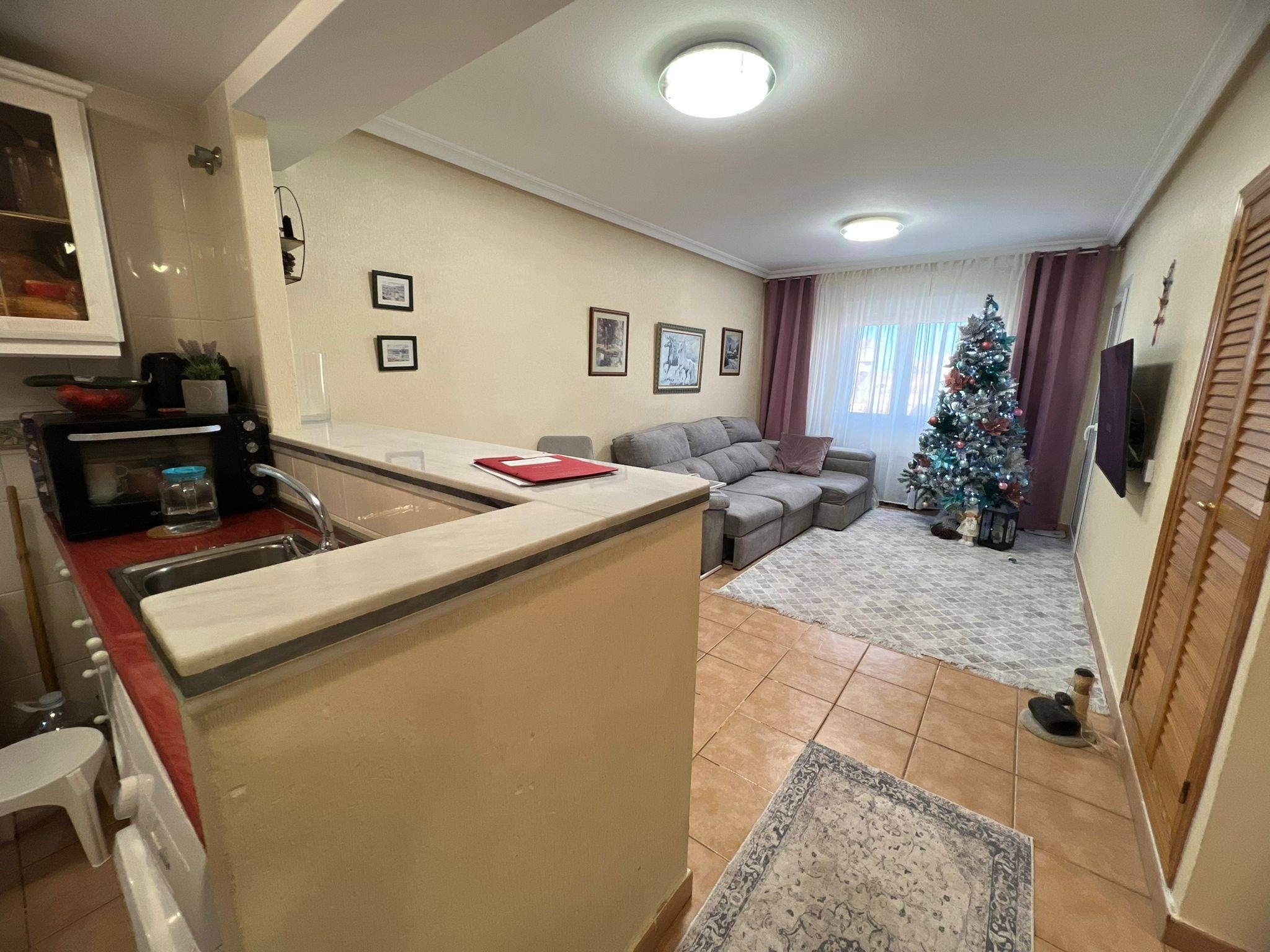 Pool area in apartment for sale in Torrevieja