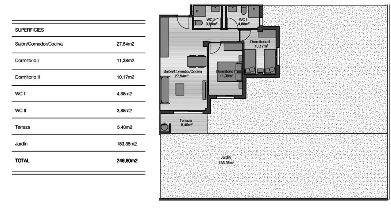 Dining area in apartment for sale in San Miguel de Salinas