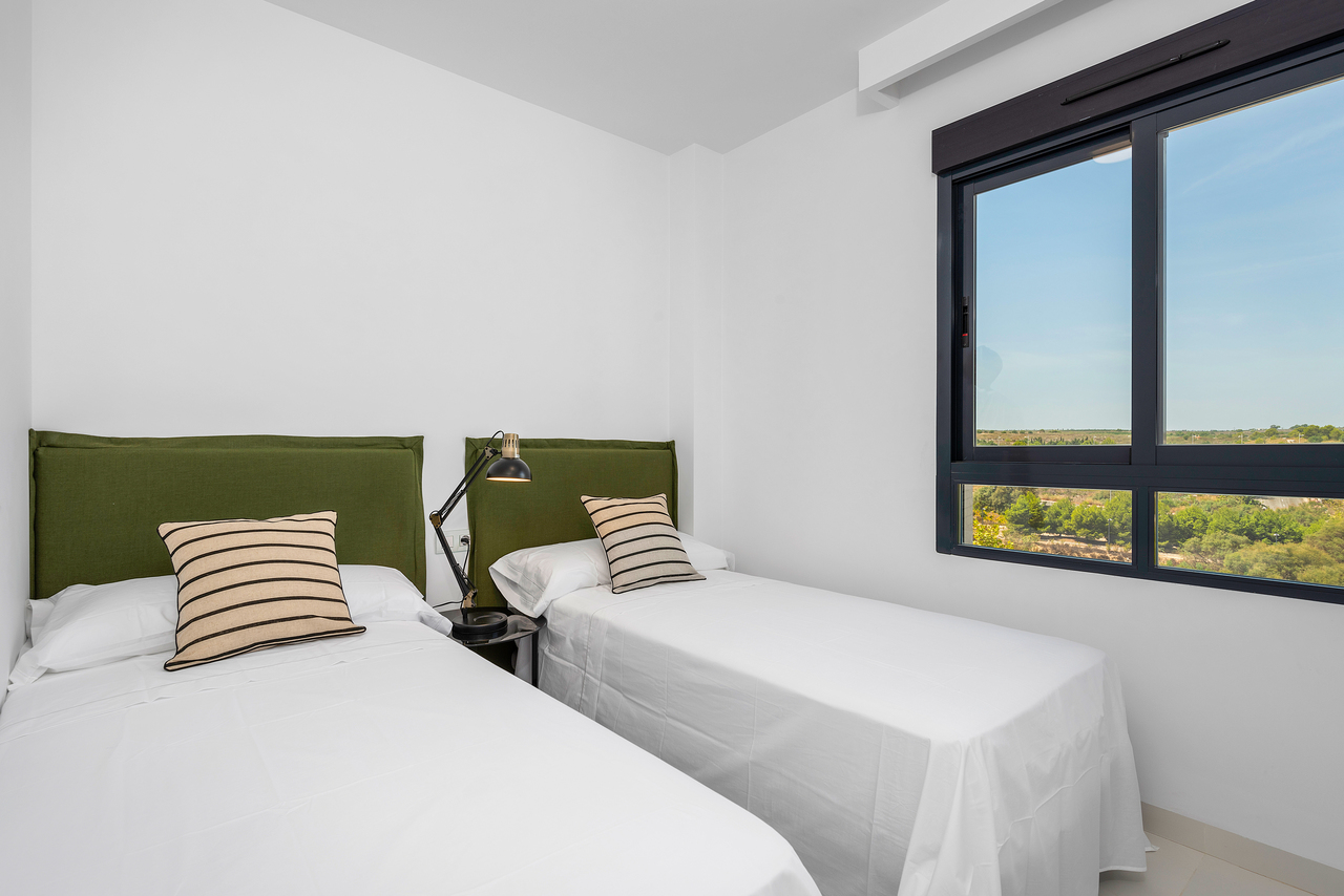 Living room in apartment for sale in San Miguel de Salinas