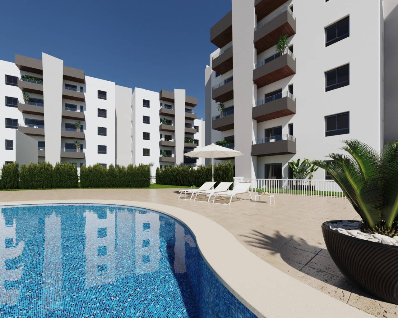 Kitchen in apartment for sale in San Miguel de Salinas