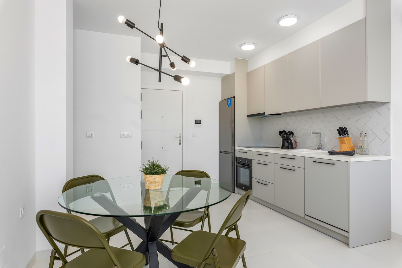 Garden in apartment for sale in San Miguel de Salinas