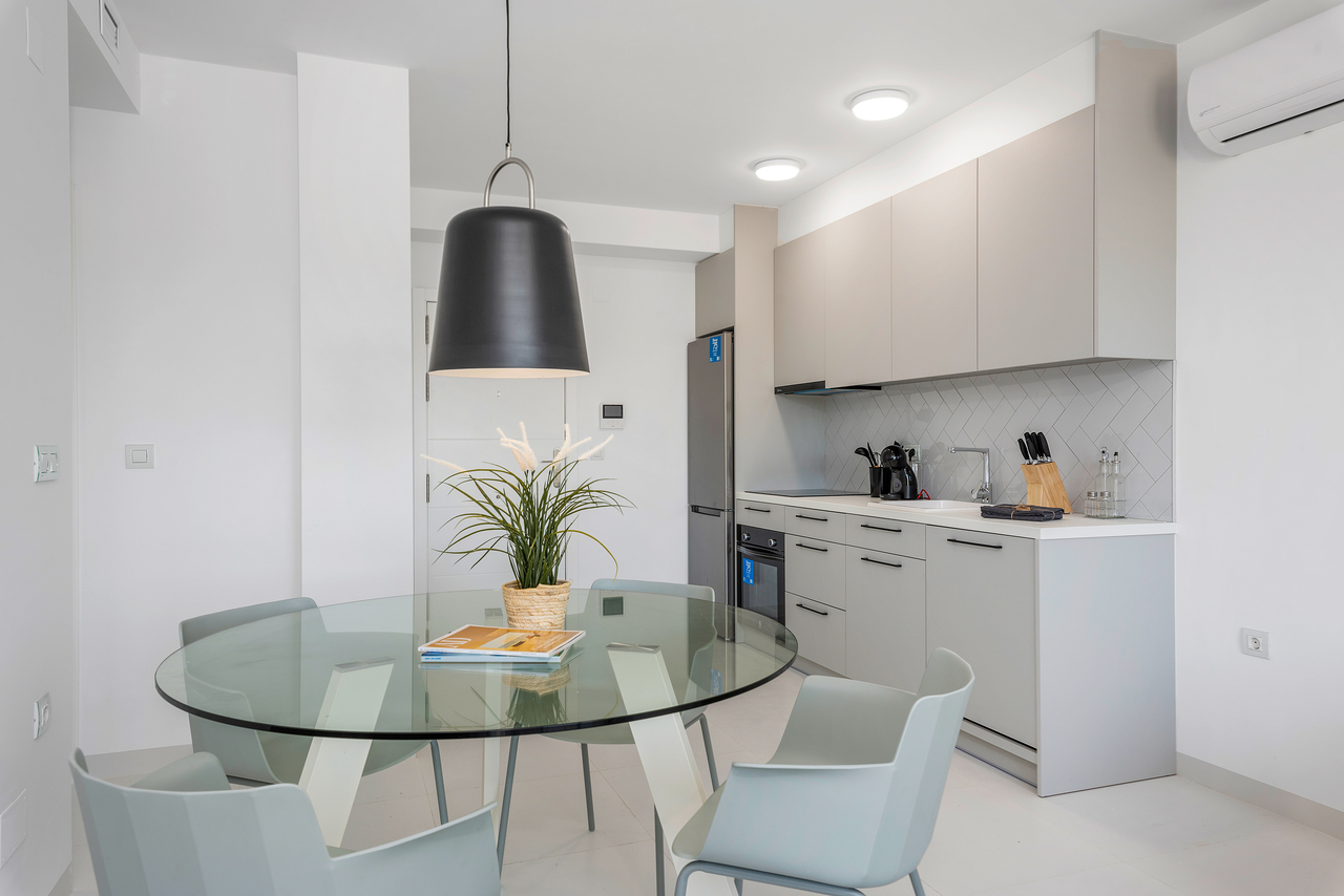 Garden in apartment for sale in San Miguel de Salinas