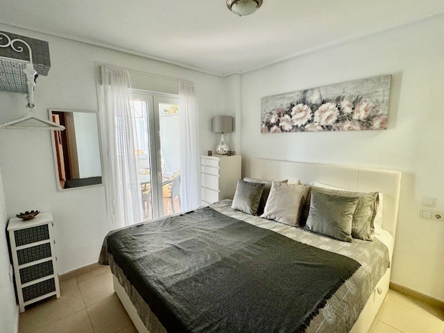 Bedroom in apartment for sale in Hacienda Riquelme Golf Resort