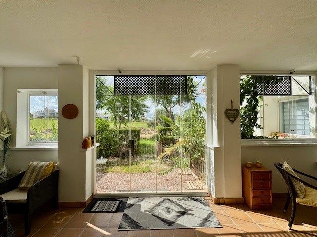 Terrace in apartment for sale in Hacienda Riquelme Golf Resort