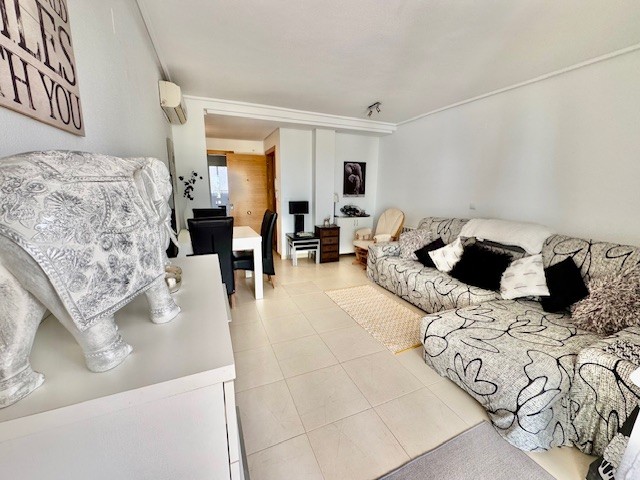 Pool area in apartment for sale in Hacienda Riquelme Golf Resort