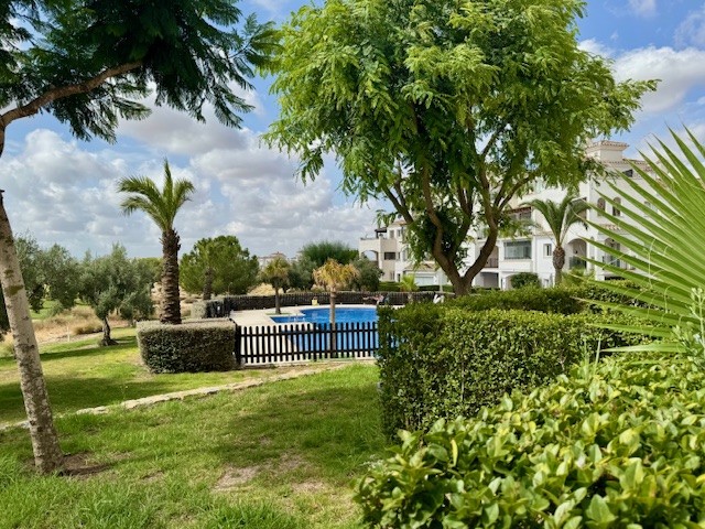 Dining area in apartment for sale in Hacienda Riquelme Golf Resort