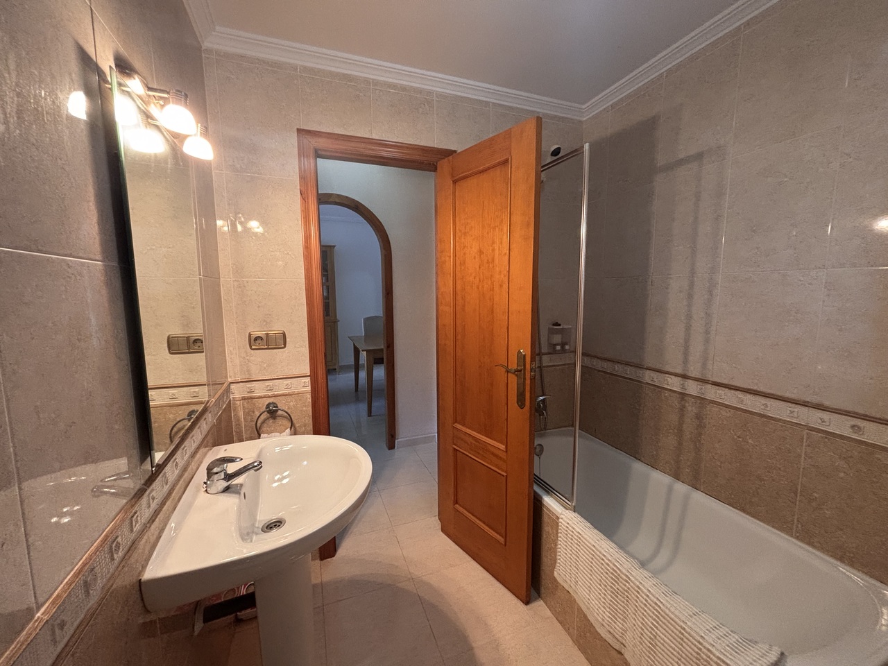Garden in apartment for sale in Cabo Roig
