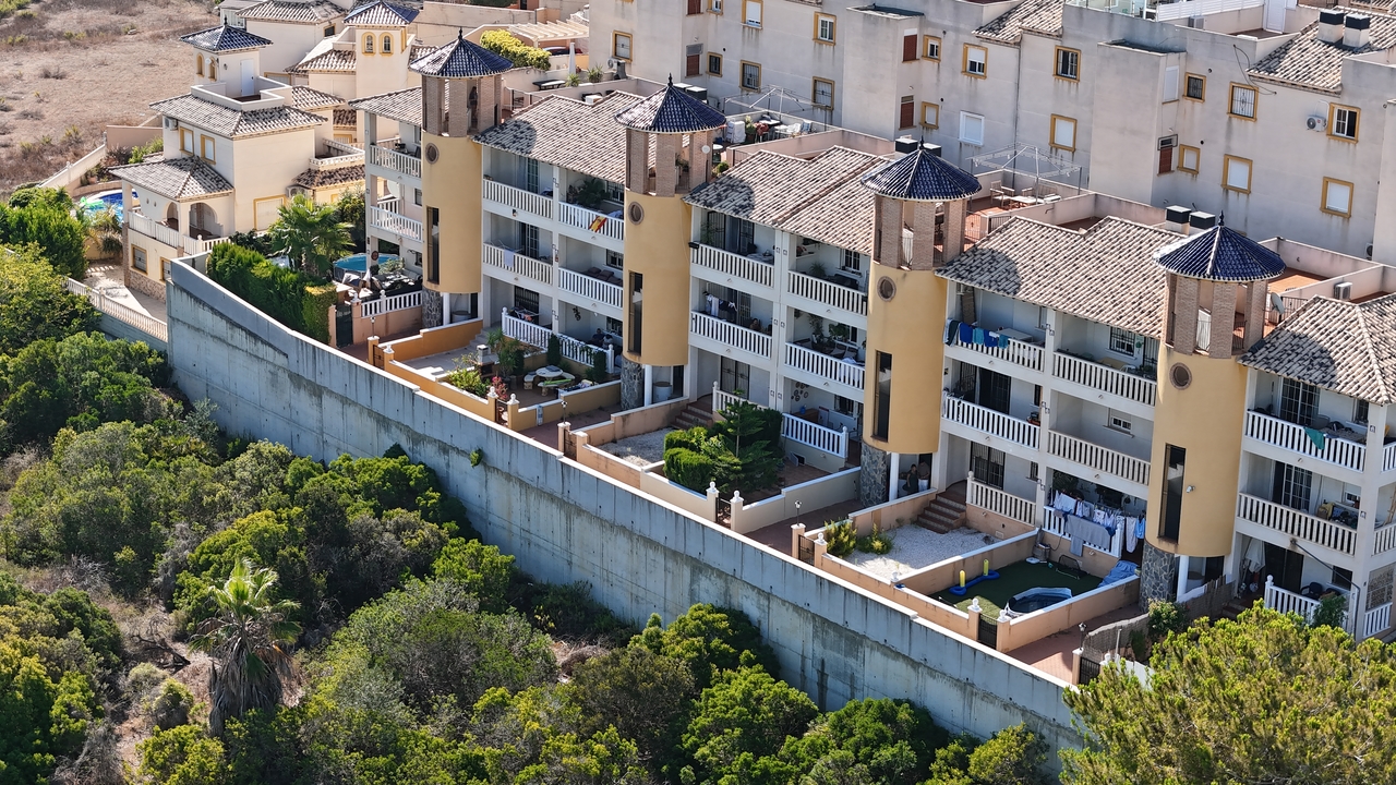 Terrace in apartment for sale in Cabo Roig