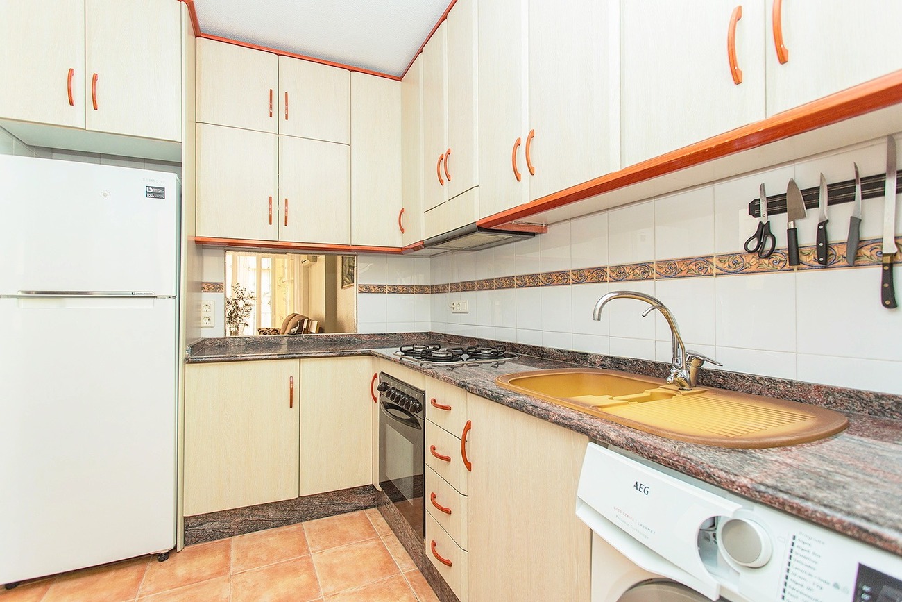 Garden in apartment for sale in Torrevieja