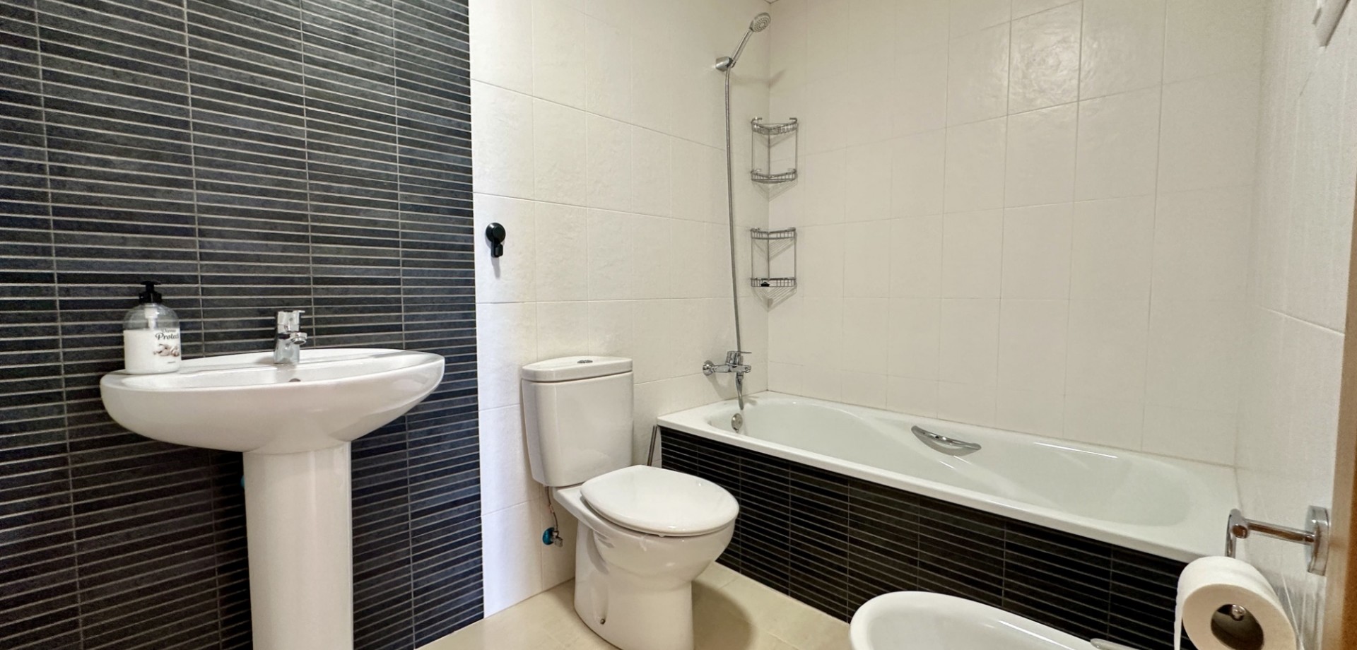 Pool area in apartment for sale in San Miguel de Salinas