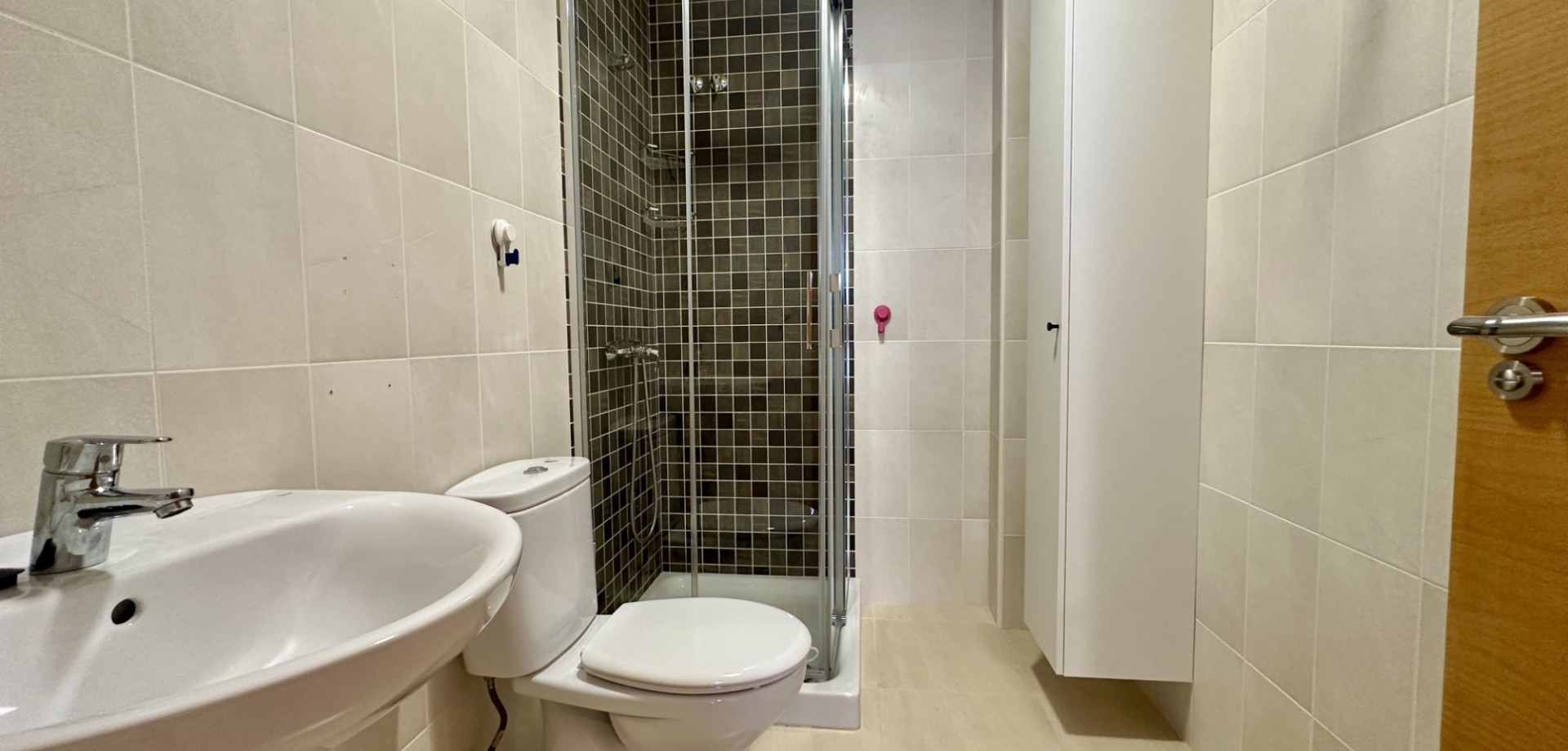 Living room in apartment for sale in San Miguel de Salinas