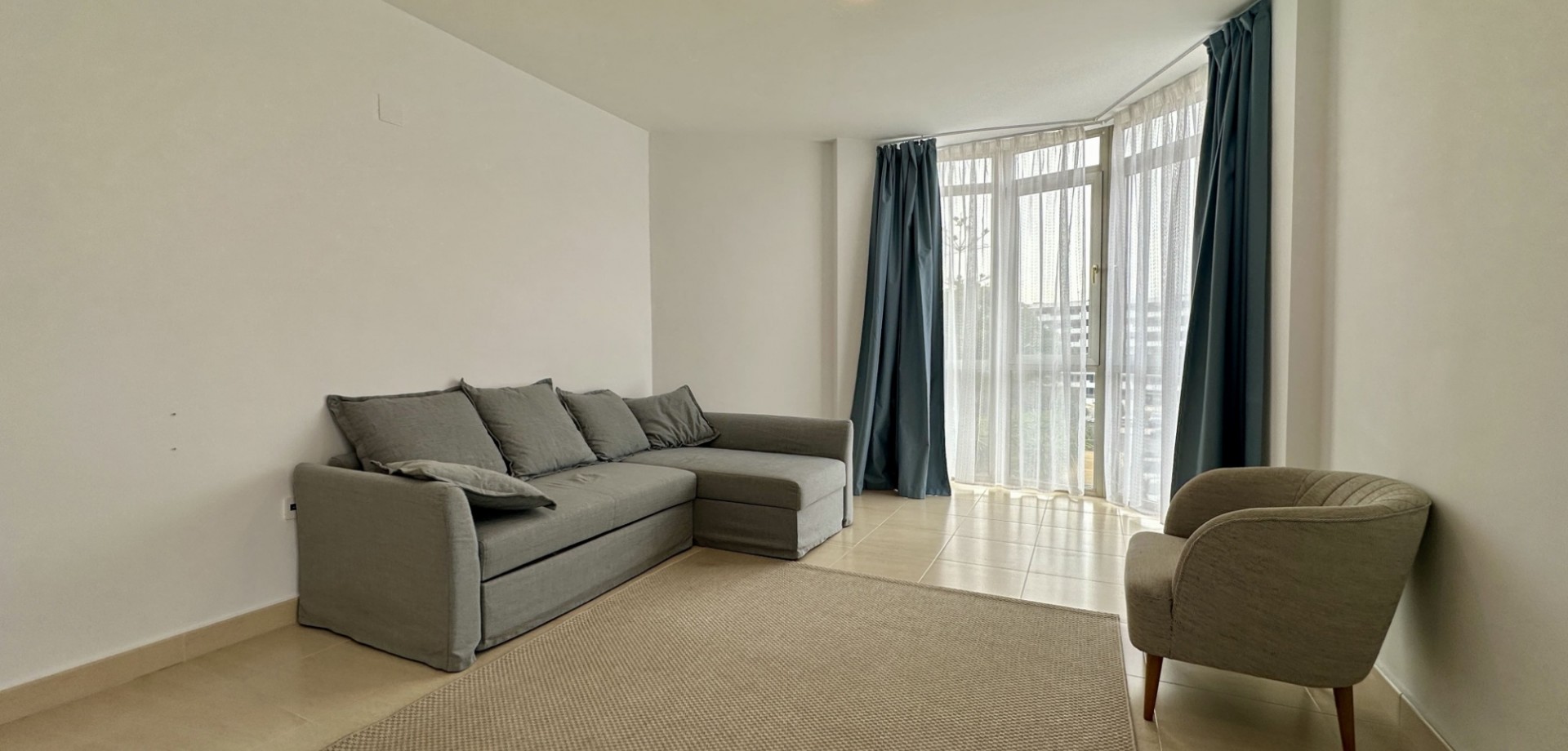 Master bedroom in apartment for sale in San Miguel de Salinas