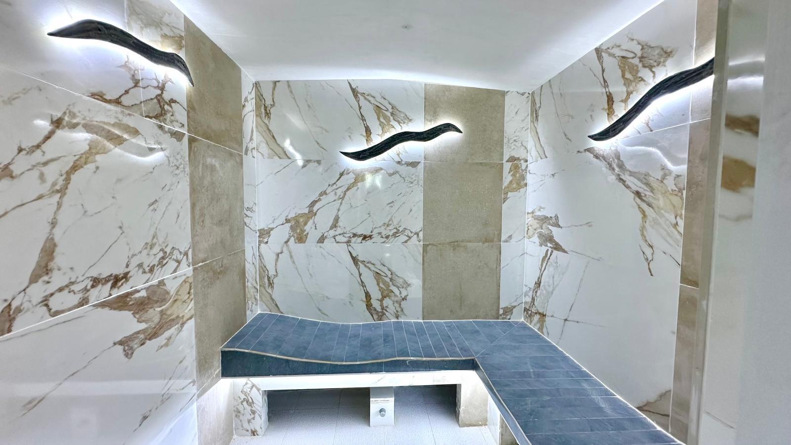 Pool area in apartment for sale in Finestrat