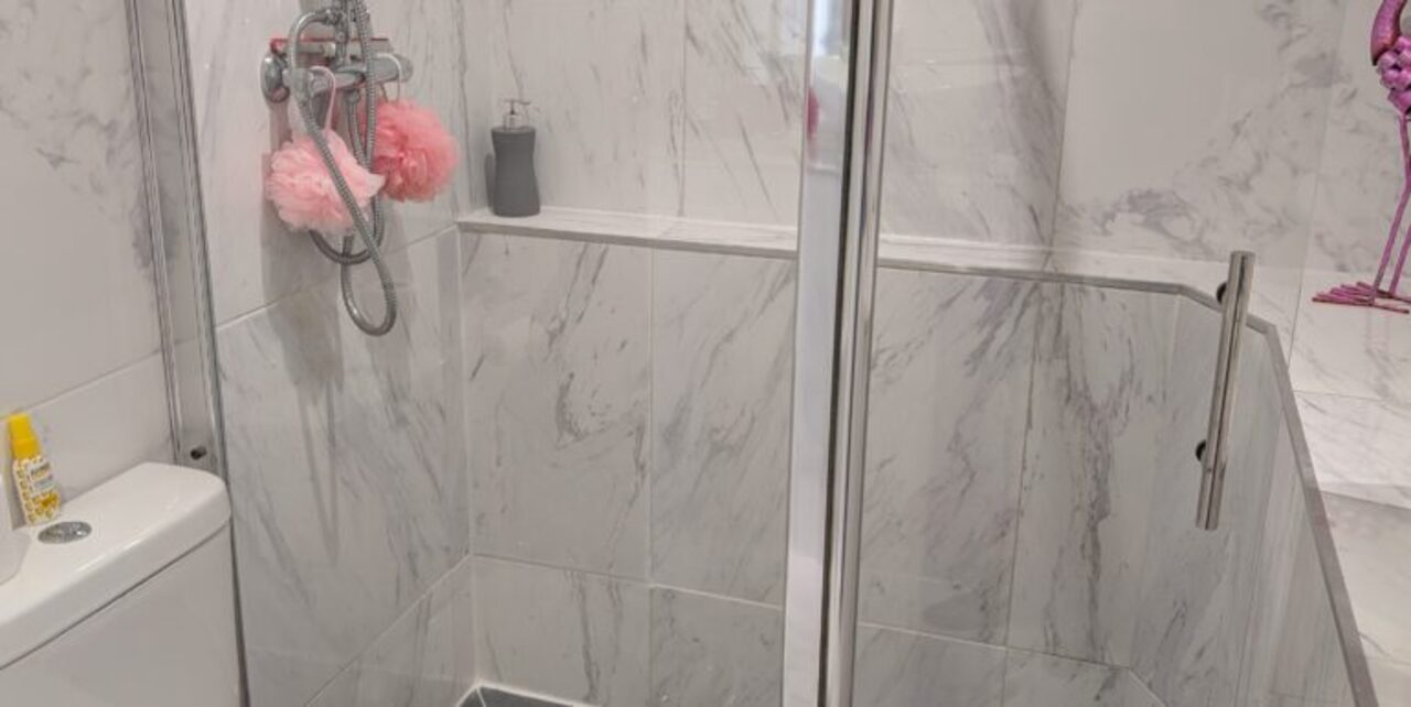 Bathroom in villa for sale in Villamartin