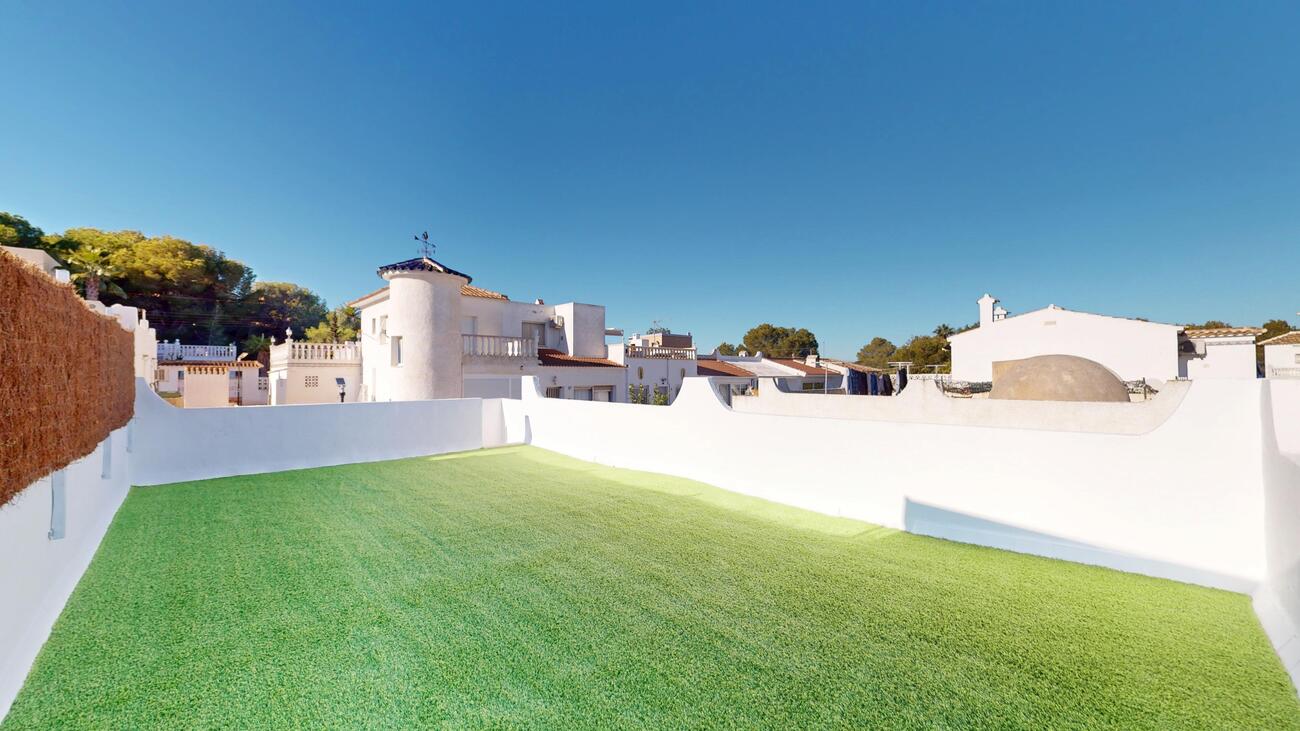 Dining area in bungalow for sale in Villamartin