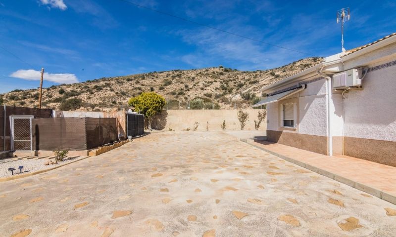 Exterior view in villa for sale in Elche