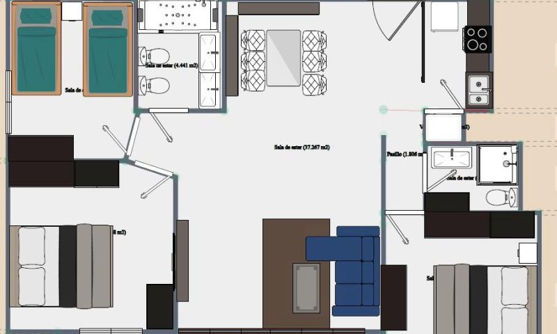 Living room in apartment for sale in Torrevieja