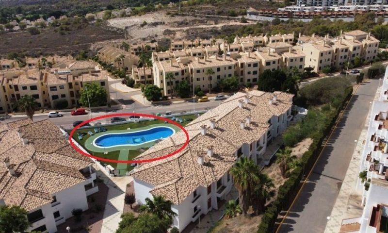 Dining area in apartment for sale in Orihuela Costa