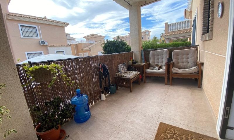 Terrace in villa for sale in Orihuela Costa