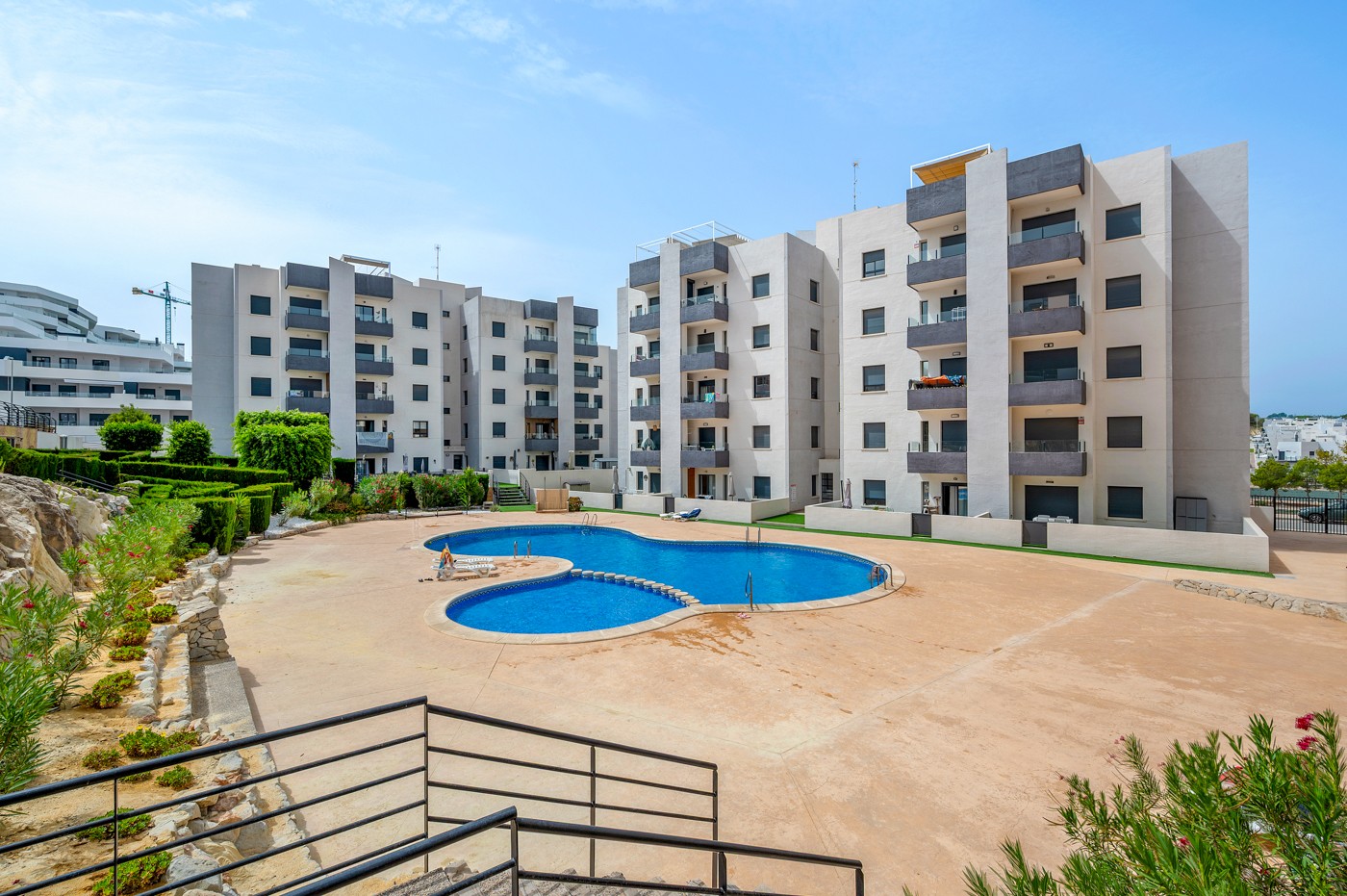 Living room in apartment for sale in San Miguel de Salinas