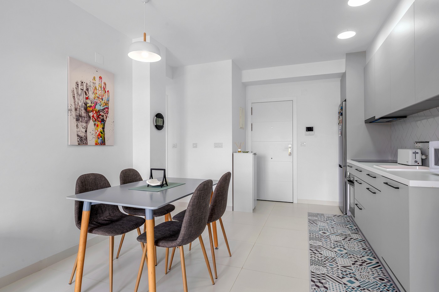 Garden in apartment for sale in San Miguel de Salinas