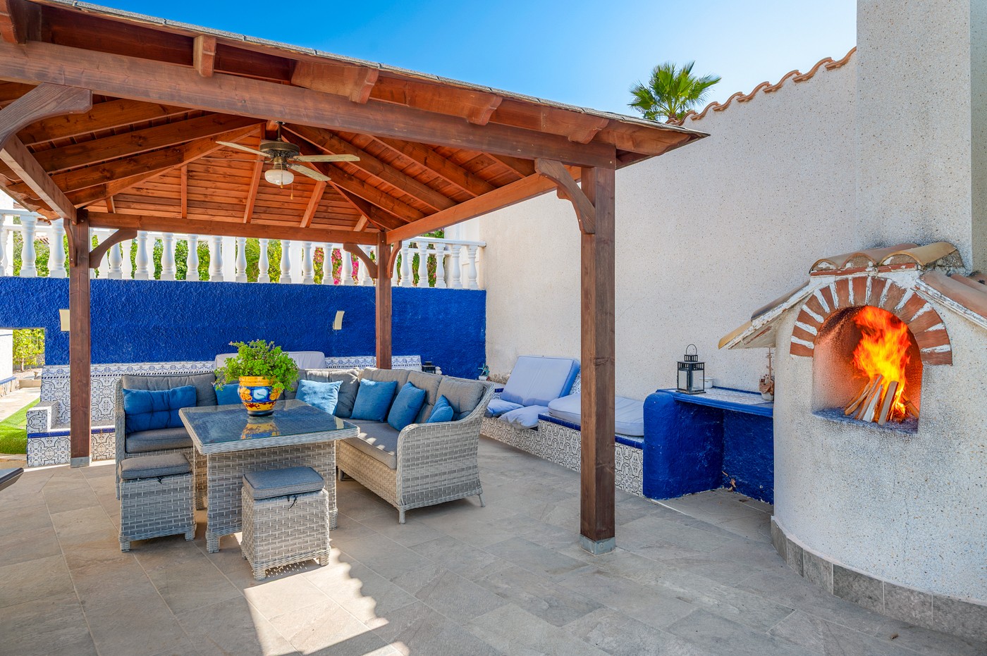 Dining area in villa for sale in Almoradi