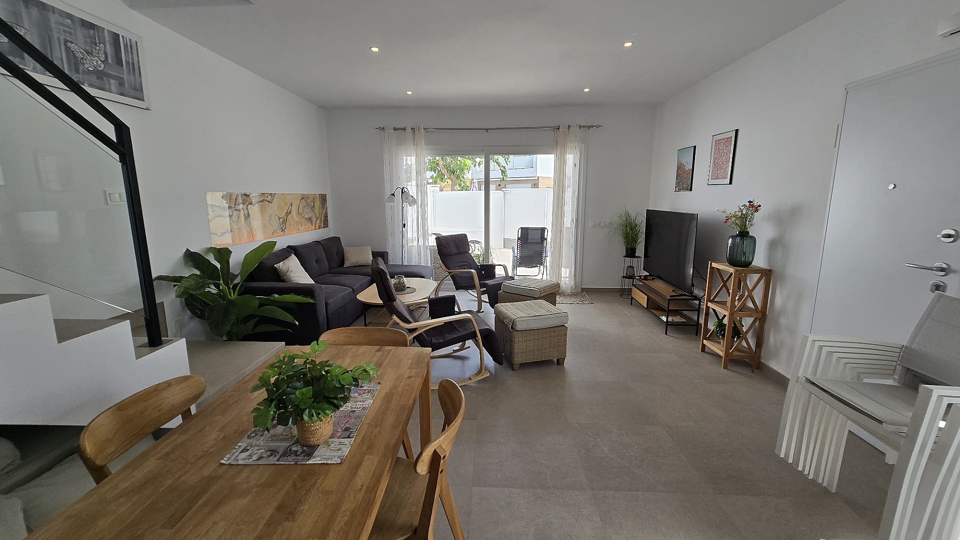 Dining area in villa for sale in San Pedro del Pinatar