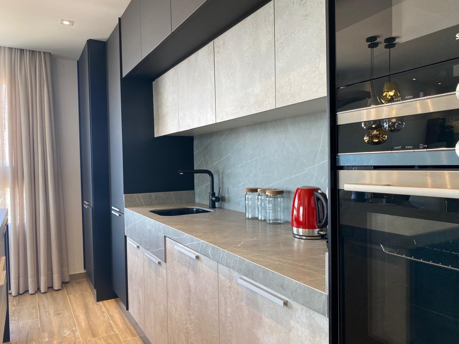 Terrace in penthouse for sale in Torrevieja
