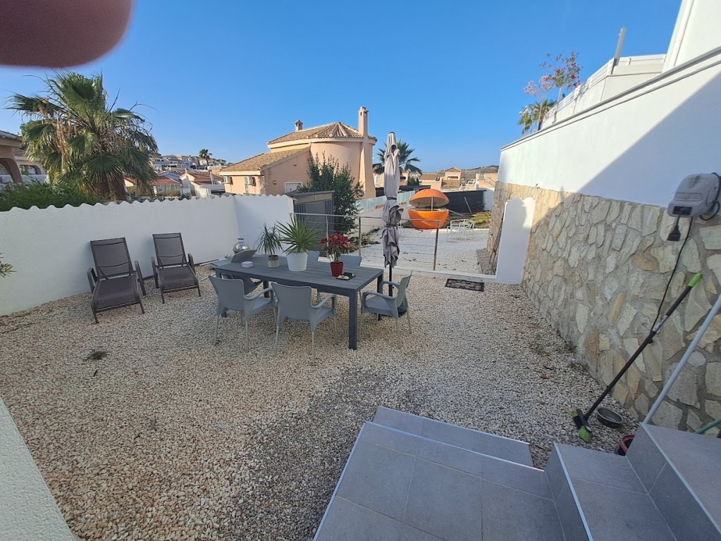 Terrace in villa for sale in Ciudad Quesada