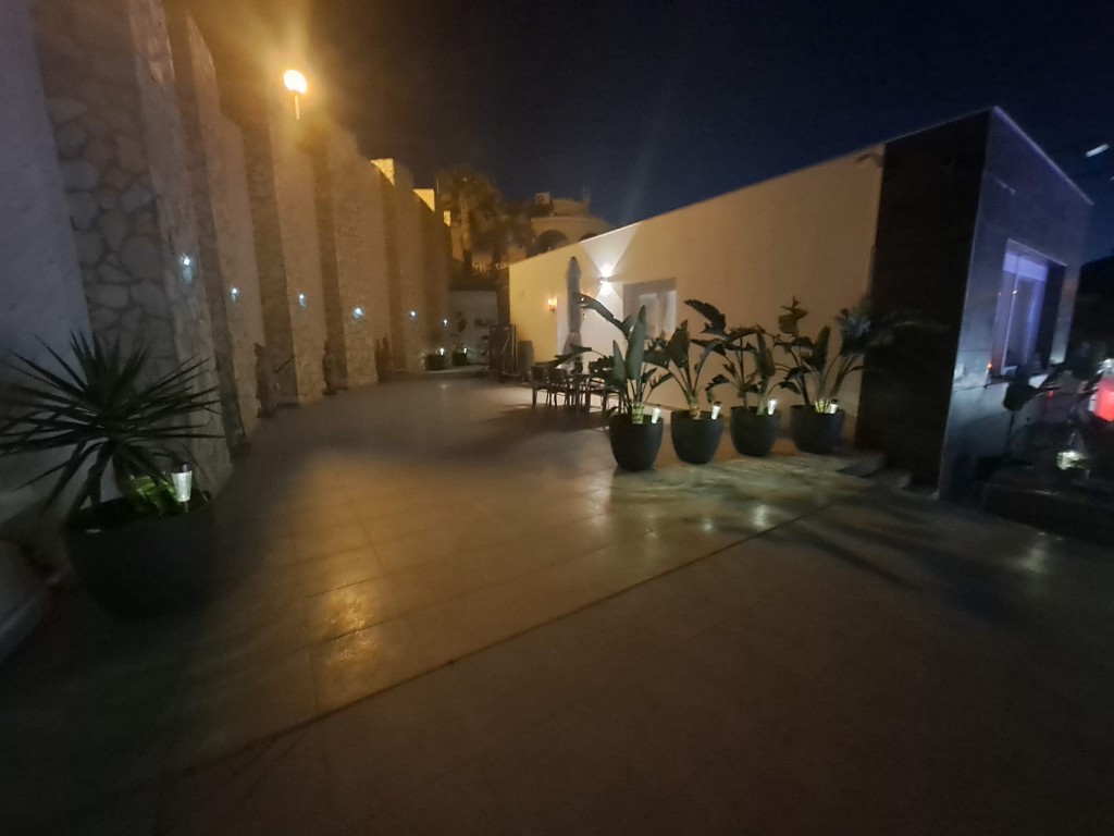 Pool area in villa for sale in Ciudad Quesada