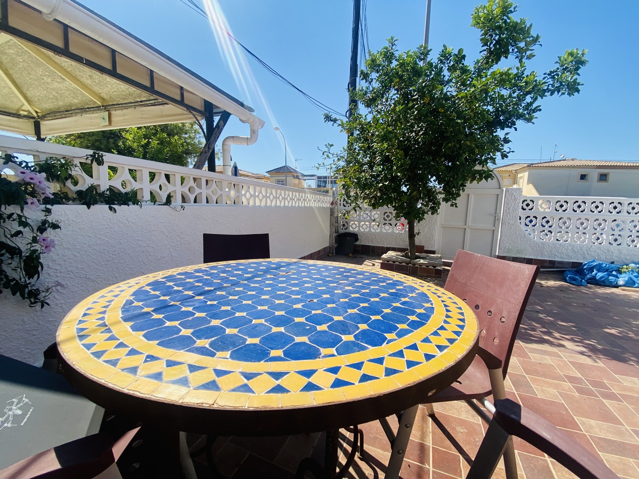 Kitchen in bungalow for sale in Playa Flamenca
