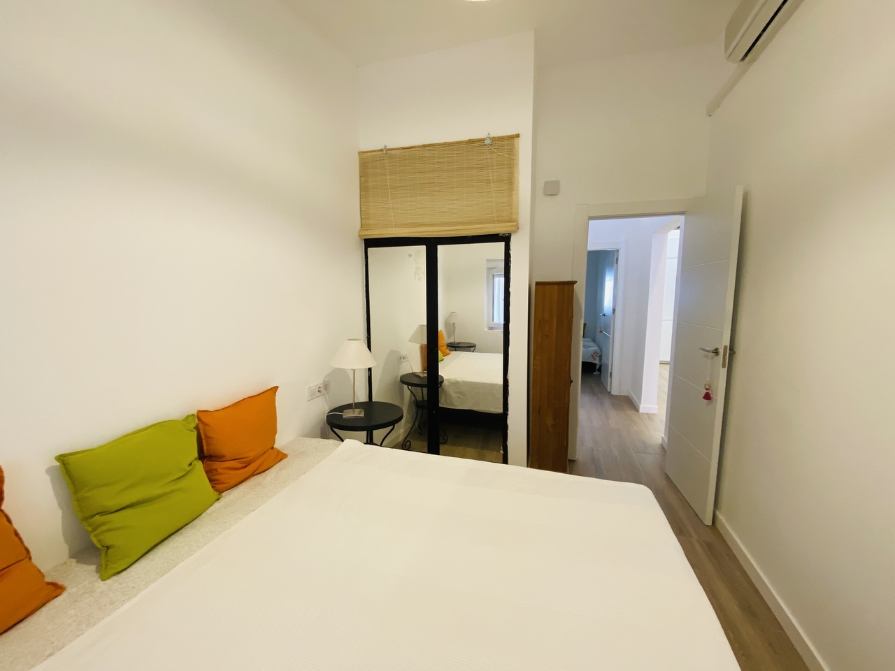 Master bedroom in bungalow for sale in Playa Flamenca
