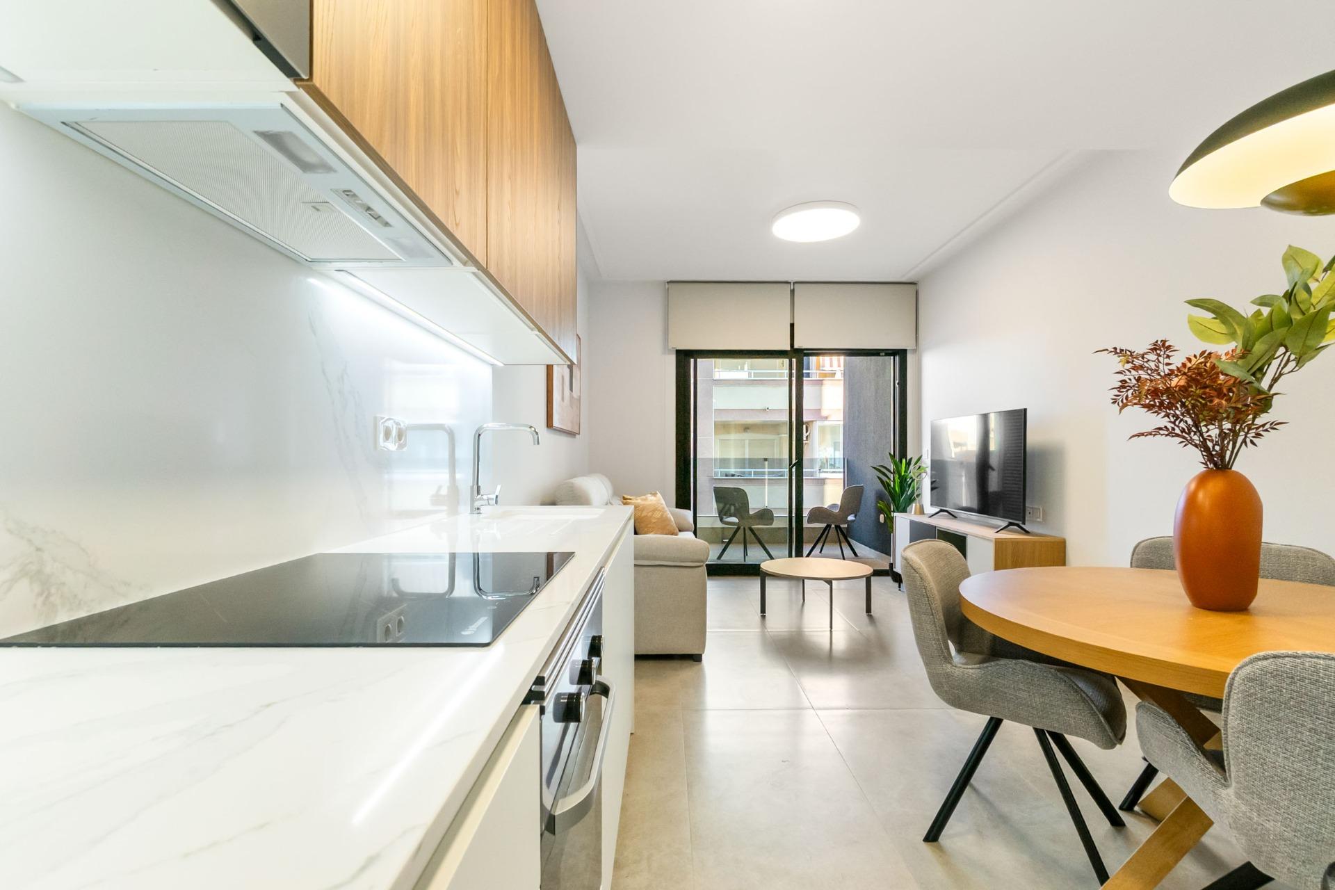 Kitchen in apartment for sale in Torrevieja