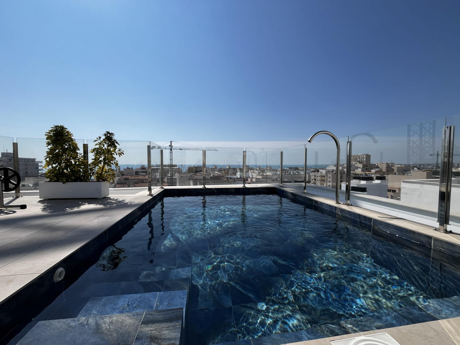 Bathroom in apartment for sale in Torrevieja