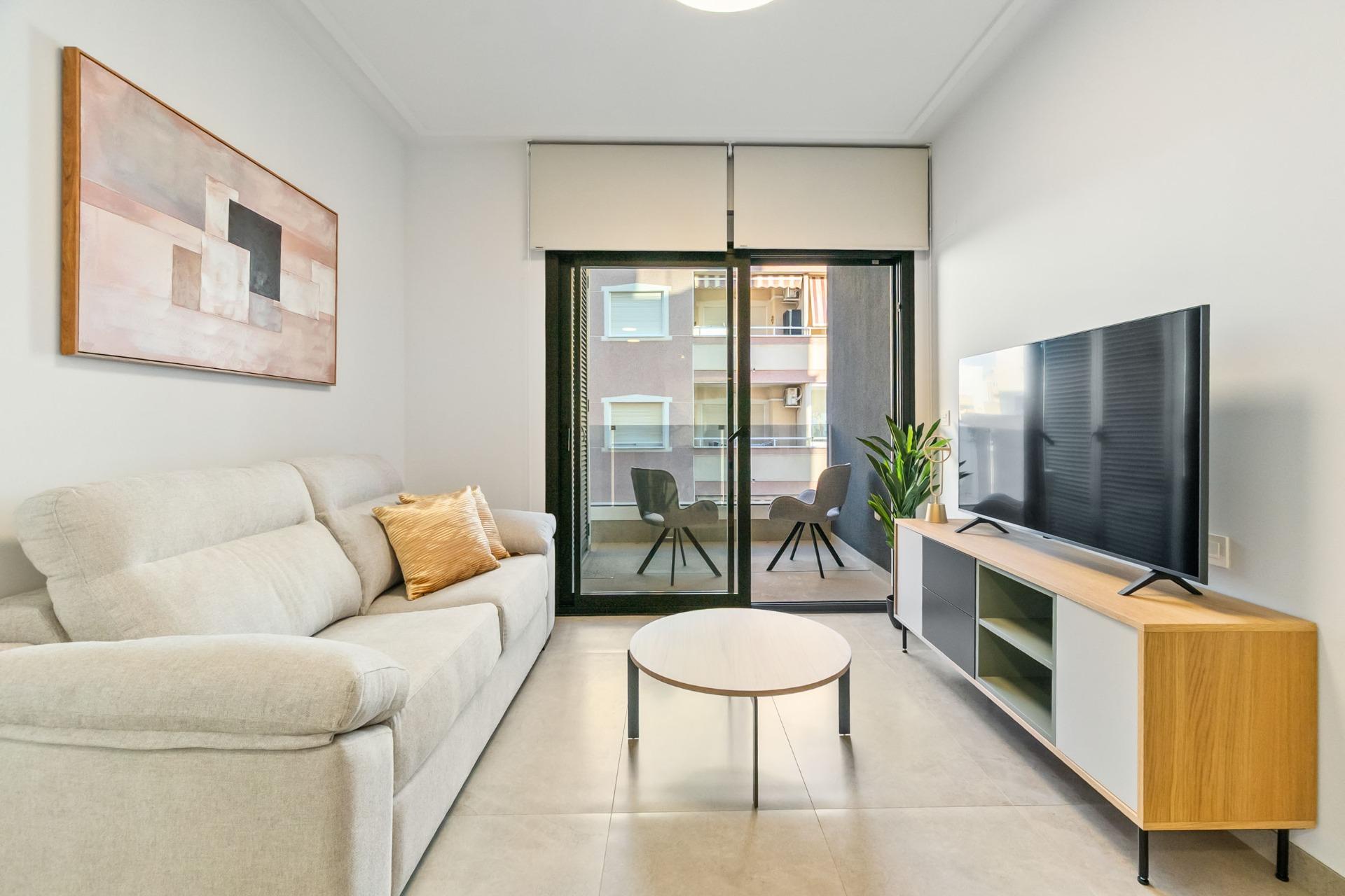 Garden in apartment for sale in Torrevieja