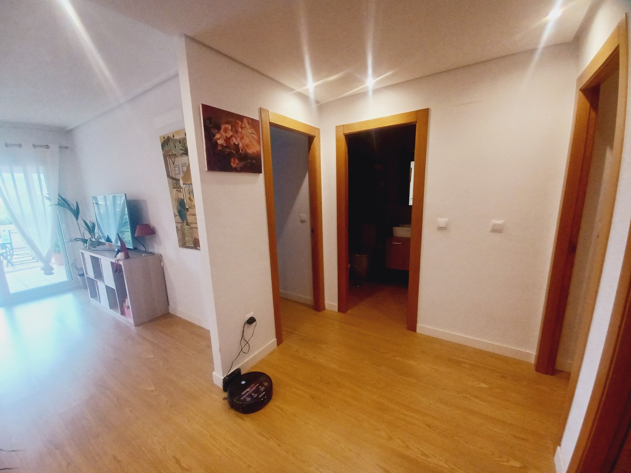 Living room in apartment for sale in Hacienda Riquelme Golf Resort