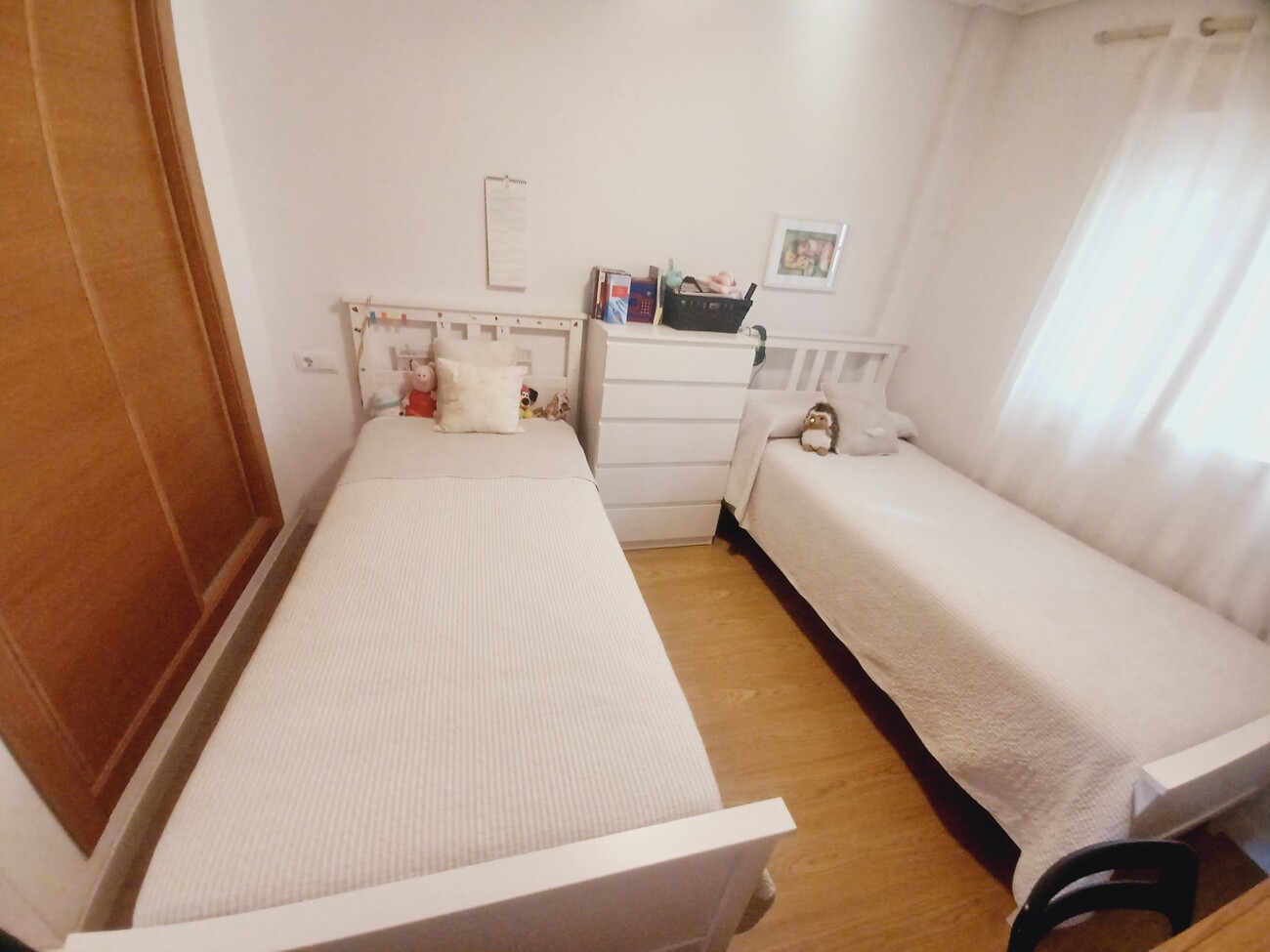 Master bedroom in apartment for sale in Hacienda Riquelme Golf Resort