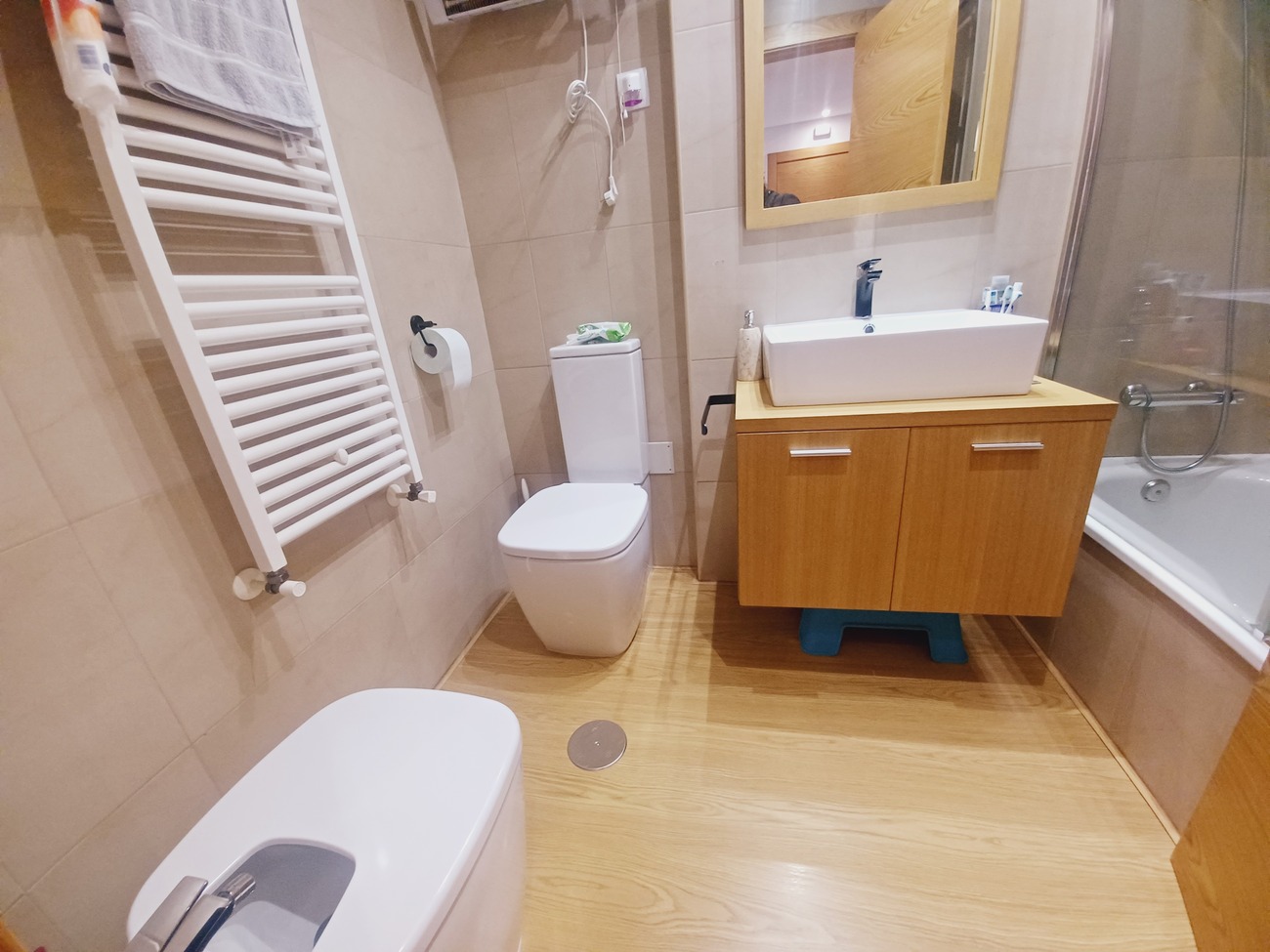 Garden in apartment for sale in Hacienda Riquelme Golf Resort