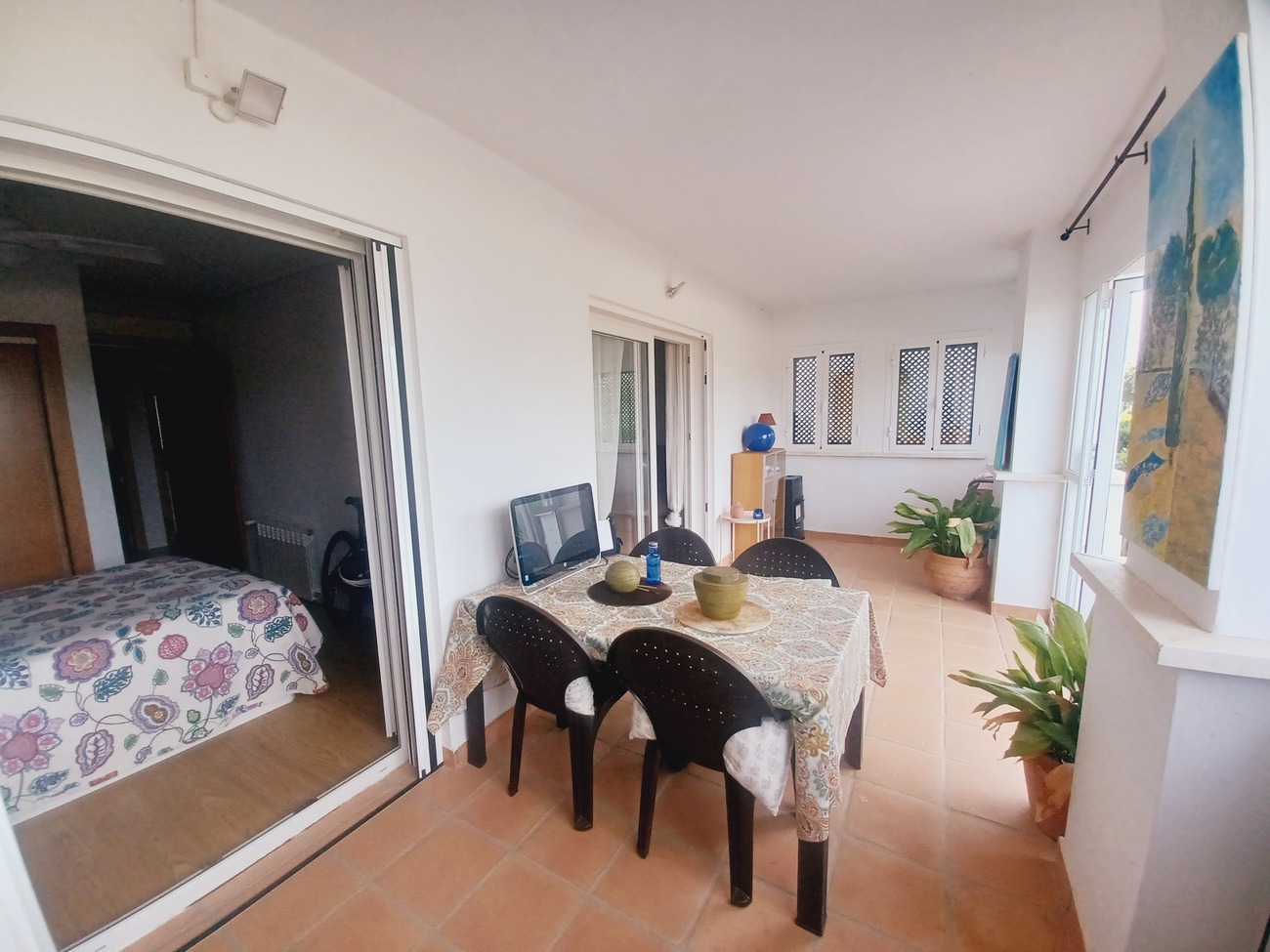 Living room in apartment for sale in Hacienda Riquelme Golf Resort