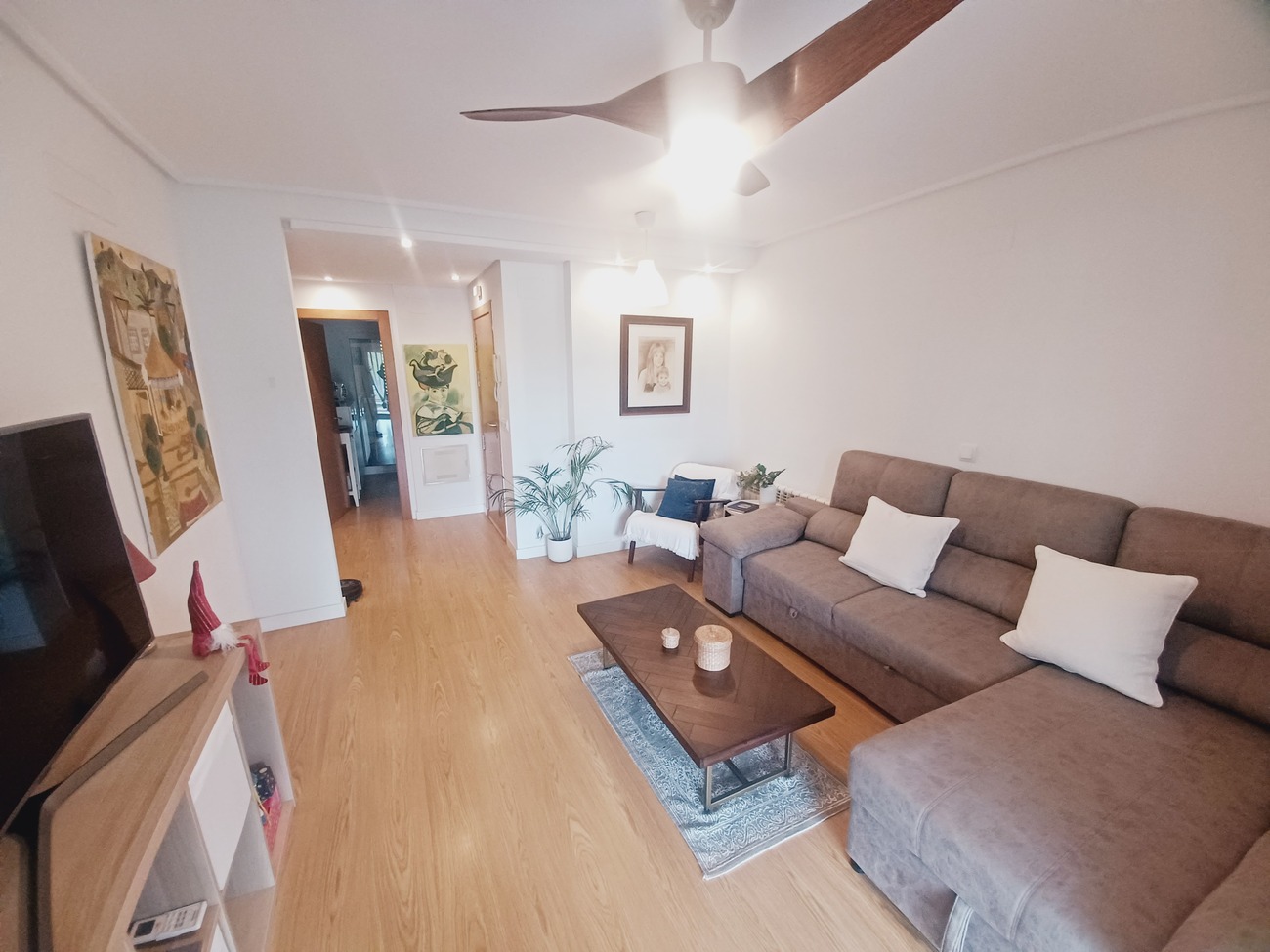 Terrace in apartment for sale in Hacienda Riquelme Golf Resort
