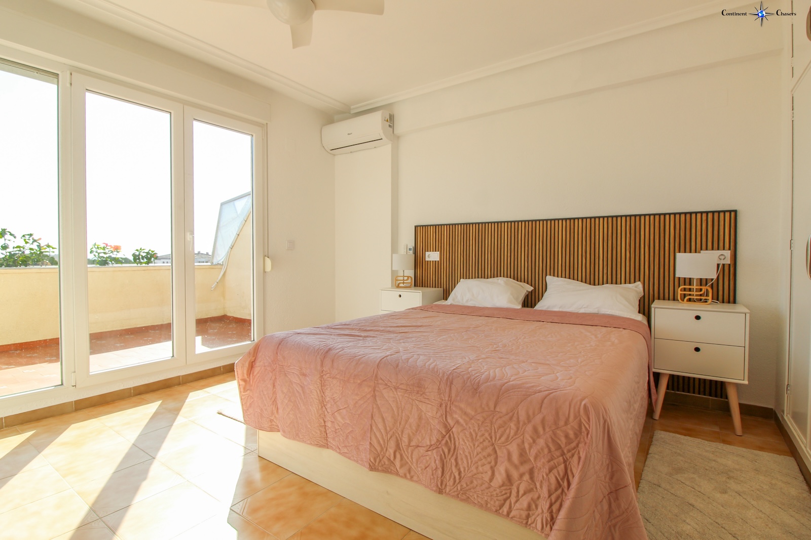 Exterior view in penthouse for sale in Punta Prima