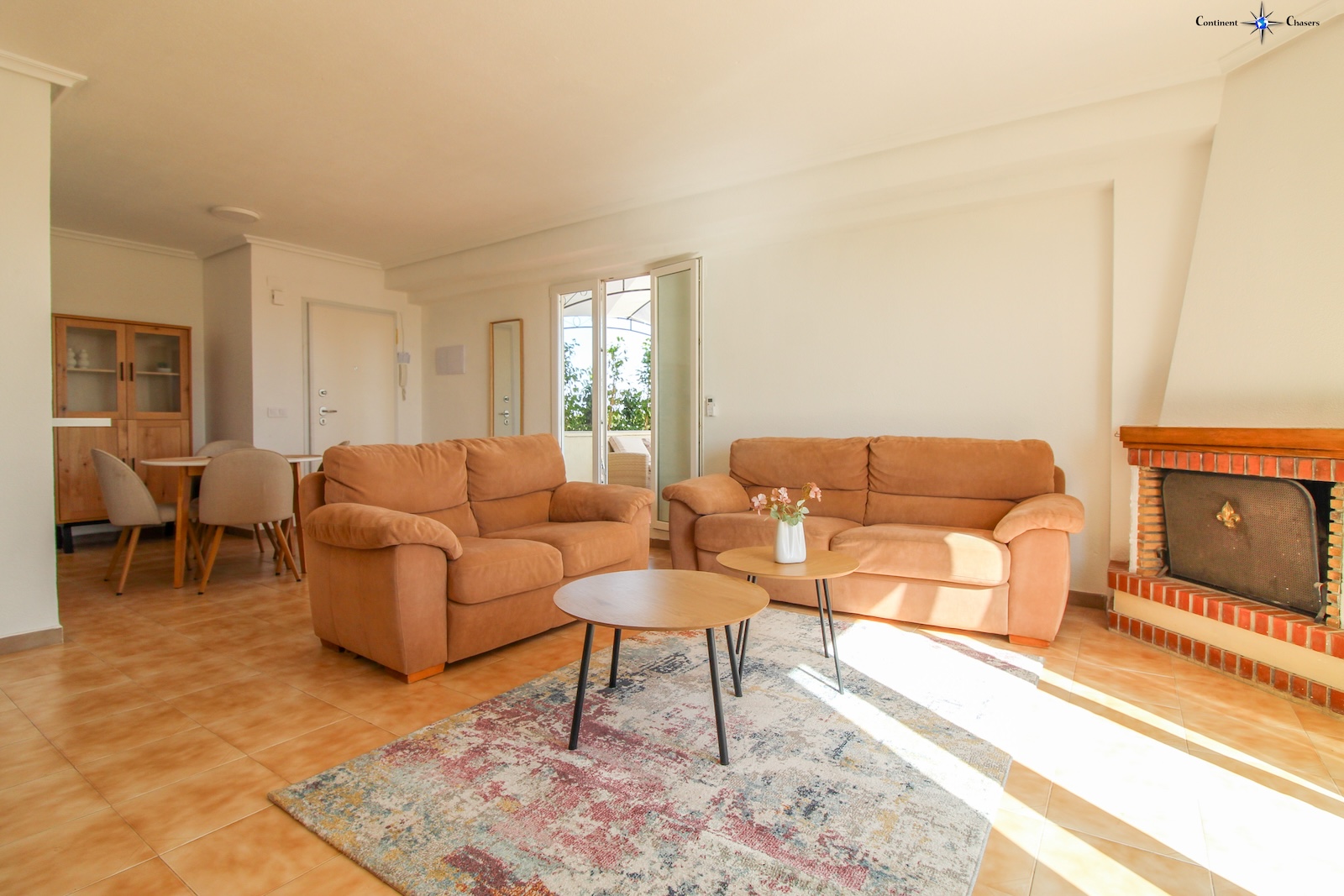 Terrace in penthouse for sale in Punta Prima