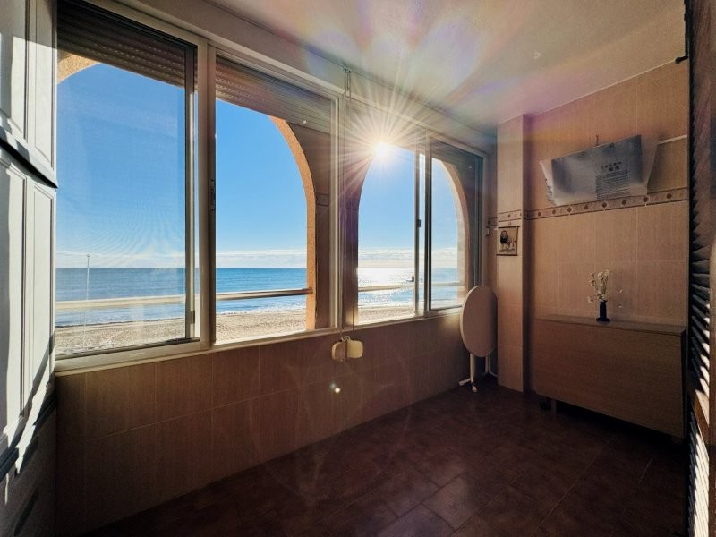 Pool area in apartment for sale in La Mata