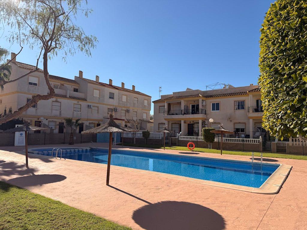 Terrace in bungalow for sale in Orihuela Costa